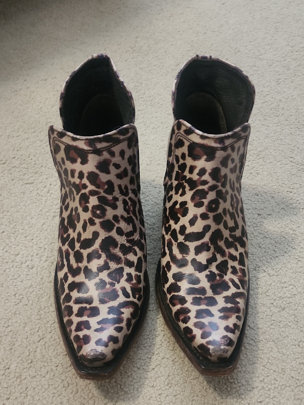 ARIAT DIXON Leopard Print Bootie - Picture 4 of 7
